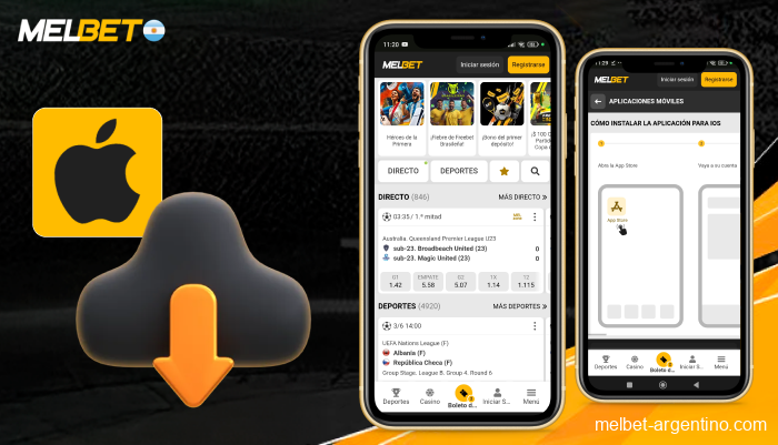 Cómo descargar la app de Melbet en iOS