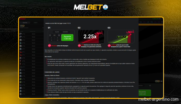 Cómo funciona el juego Aviator en Melbet Argentina y cómo apostar al multiplicador